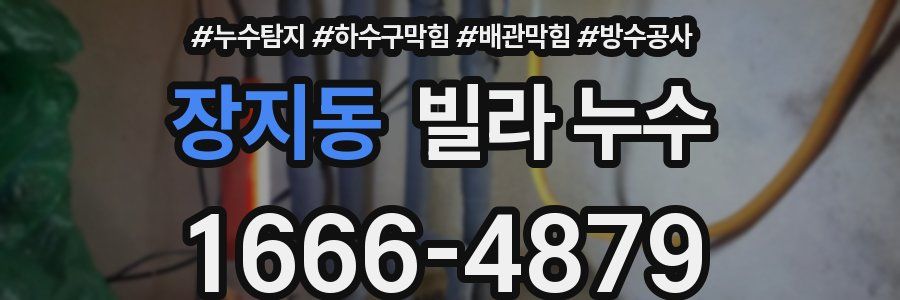 장지동 빌라 누수