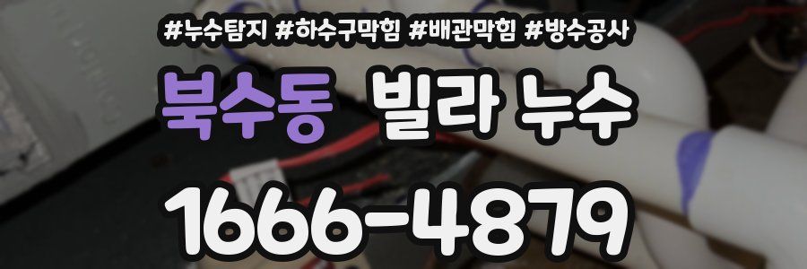 북수동 빌라 누수