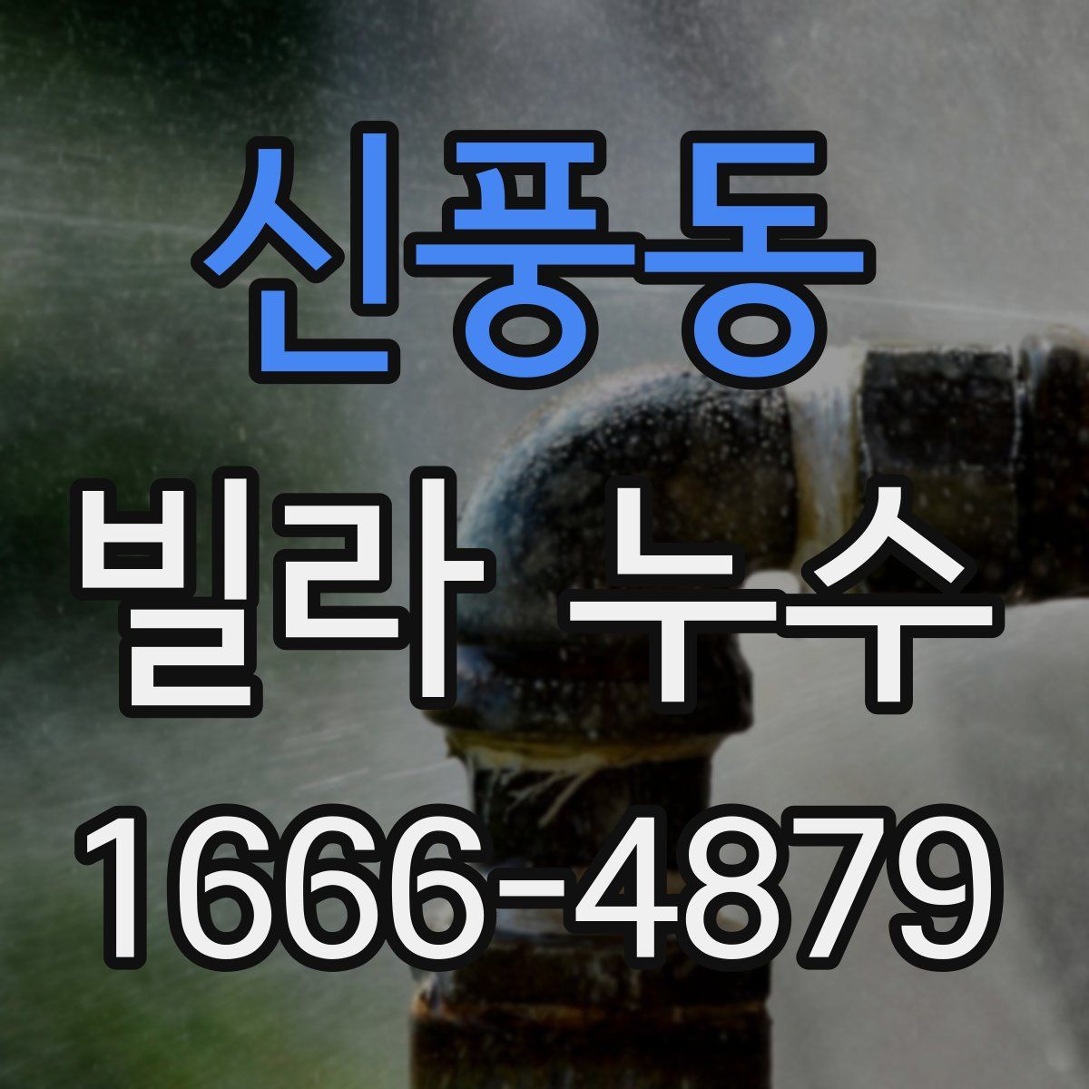 신풍동 빌라 누수