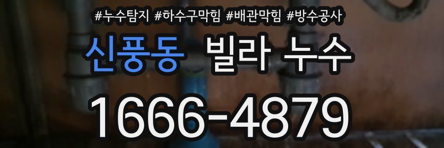 신풍동 빌라 누수