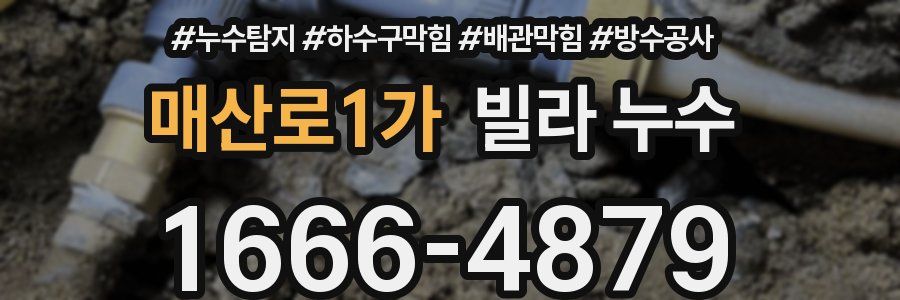 매산로1가 빌라 누수