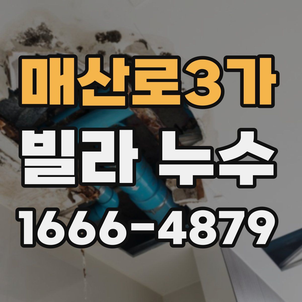 매산로3가 빌라 누수