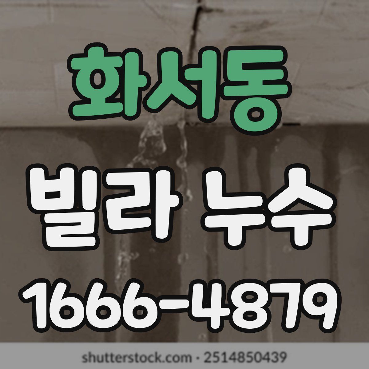화서동 빌라 누수