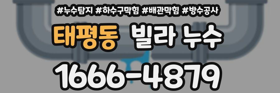 태평동 빌라 누수