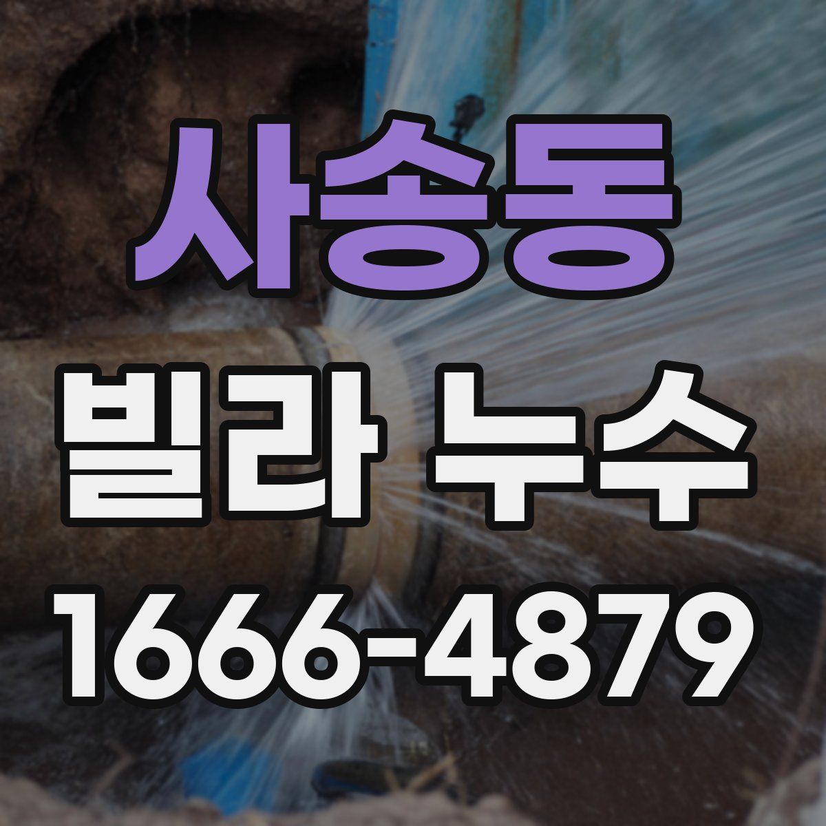 사송동 빌라 누수