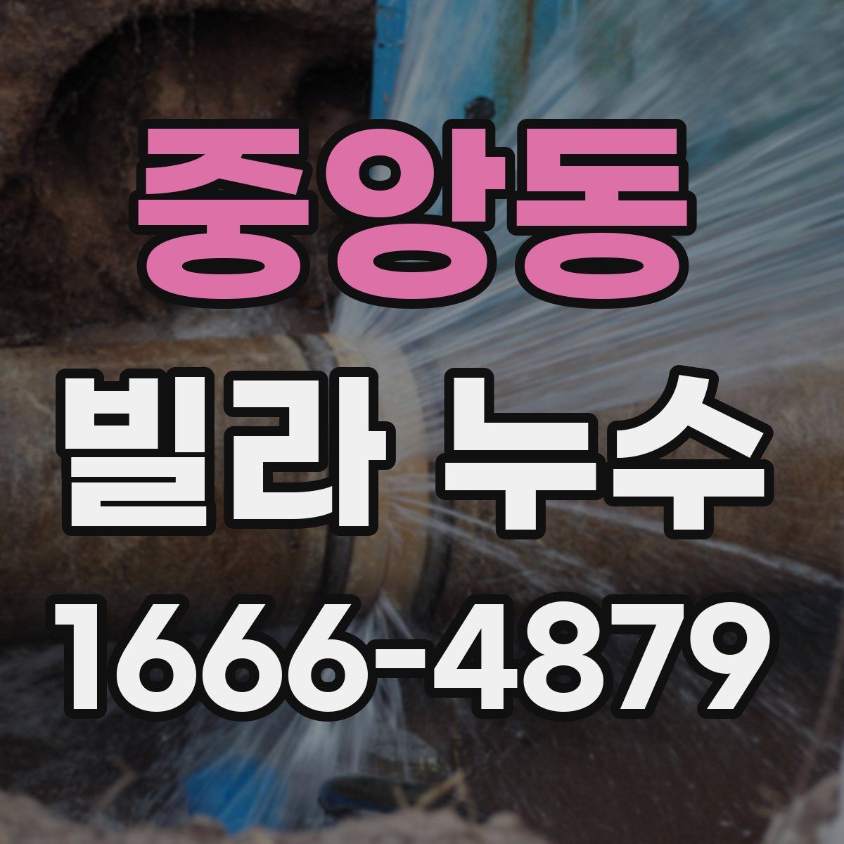 중앙동 빌라 누수