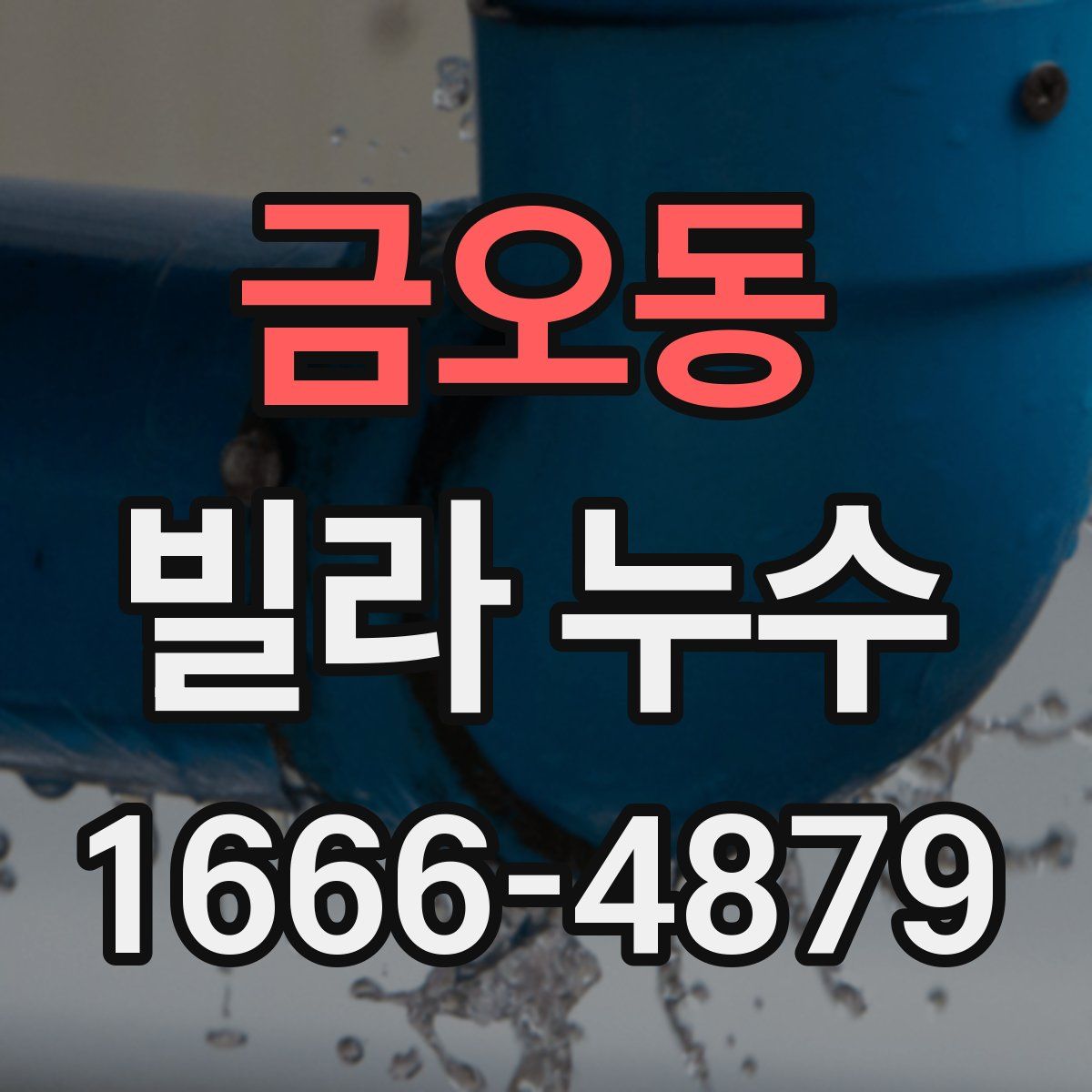 금오동 빌라 누수