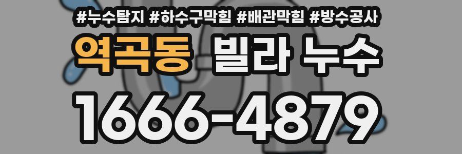 역곡동 빌라 누수