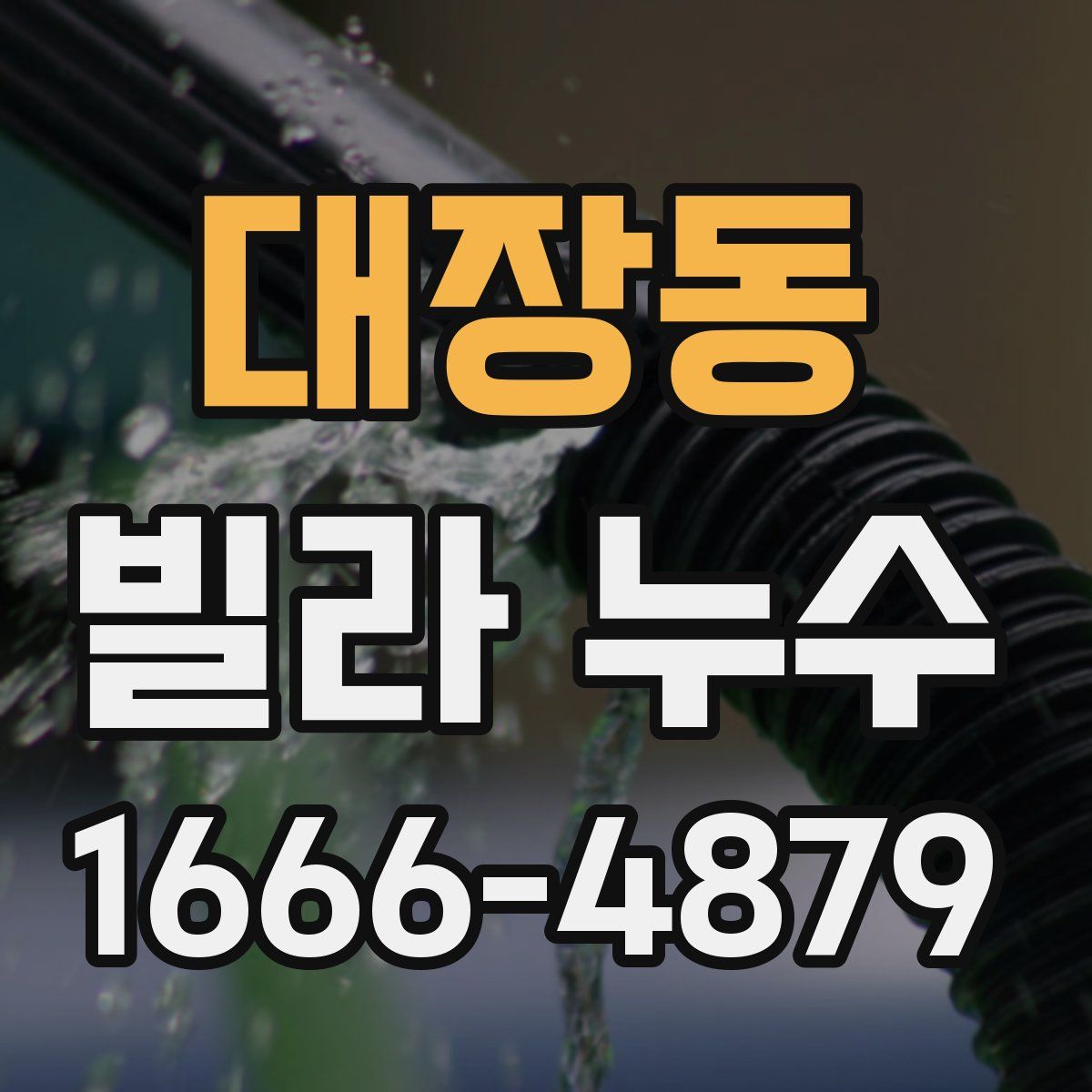 대장동 빌라 누수