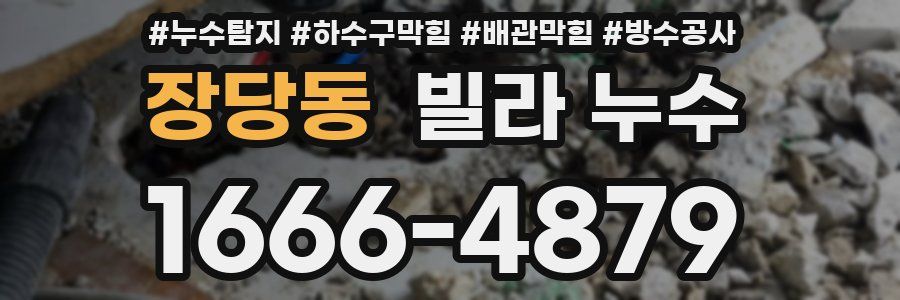 장당동 빌라 누수