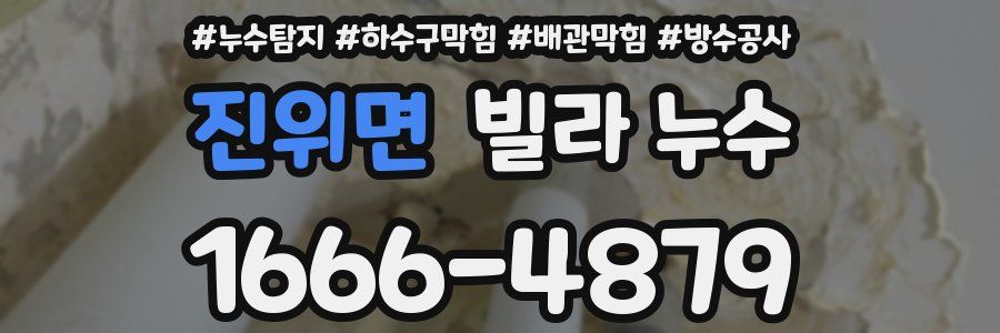 진위면 빌라 누수