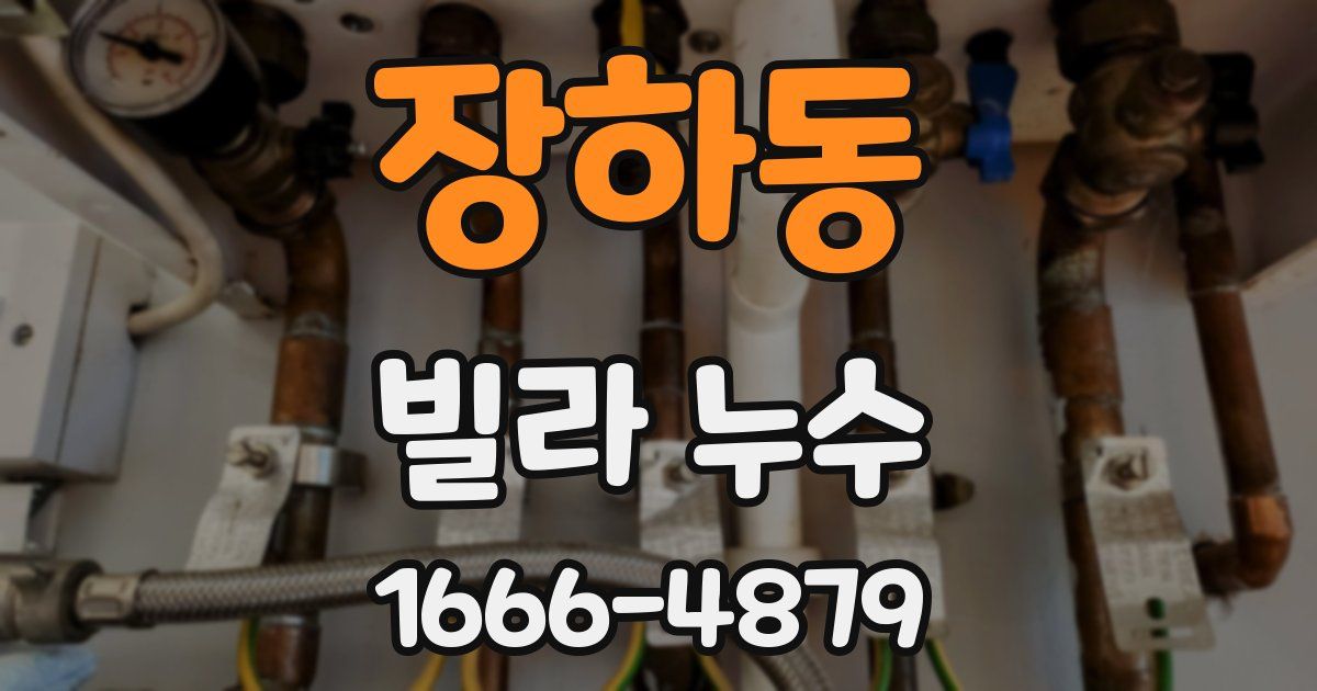 장하동 빌라 누수