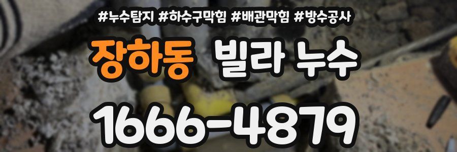 장하동 빌라 누수