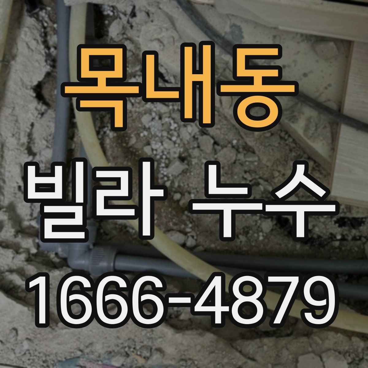 목내동 빌라 누수