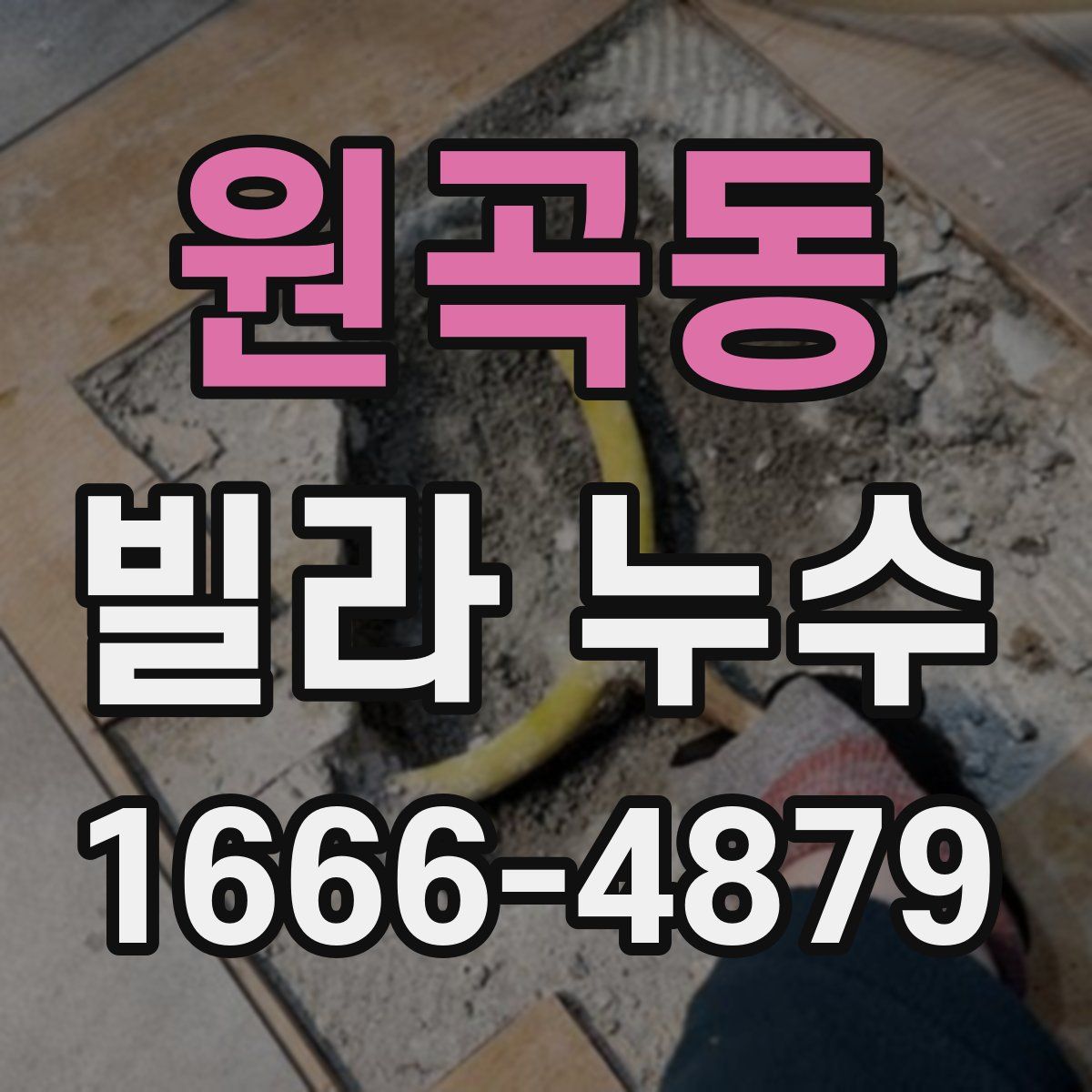 원곡동 빌라 누수