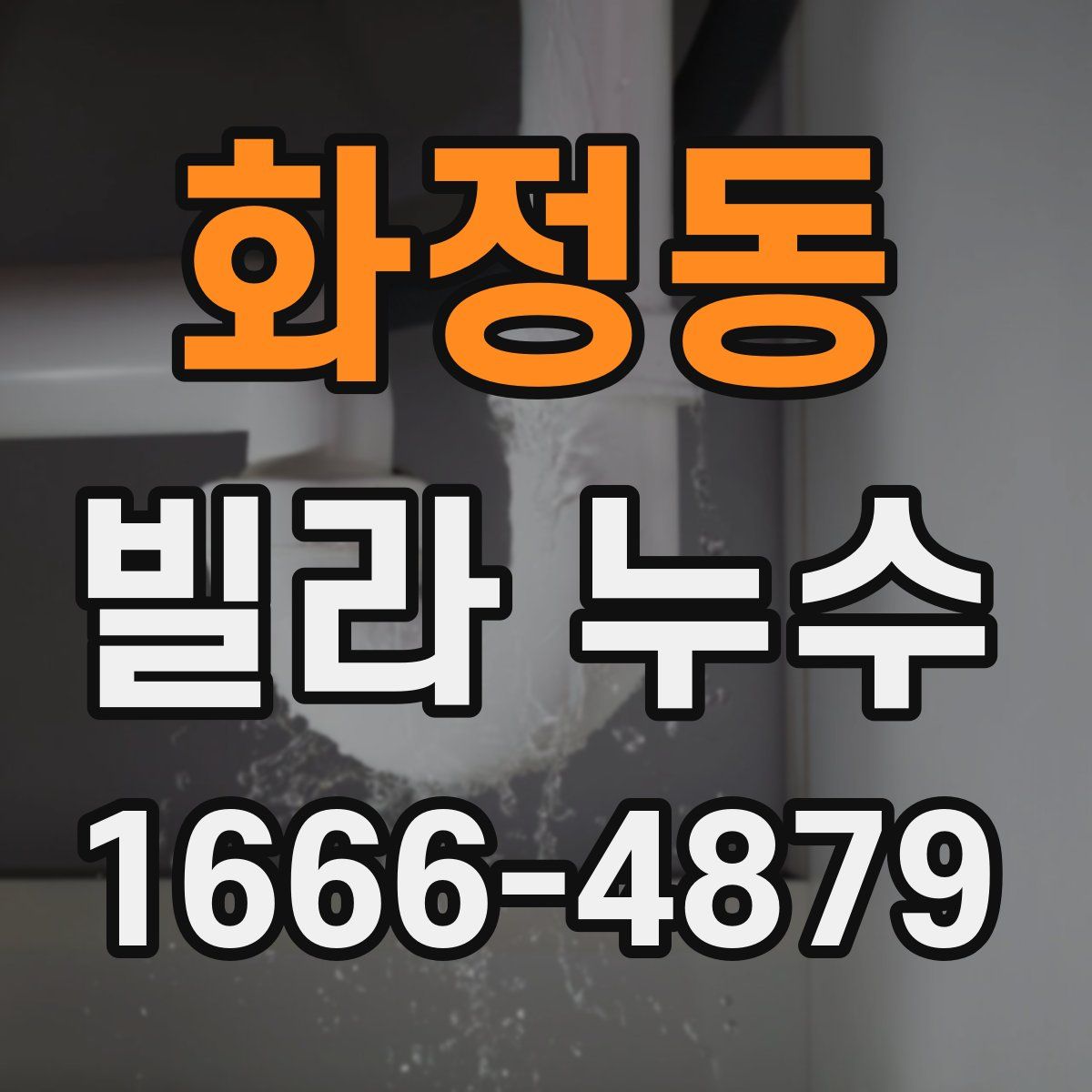 화정동 빌라 누수
