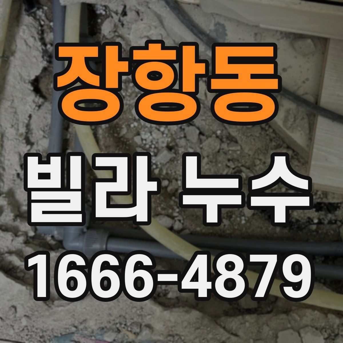 장항동 빌라 누수