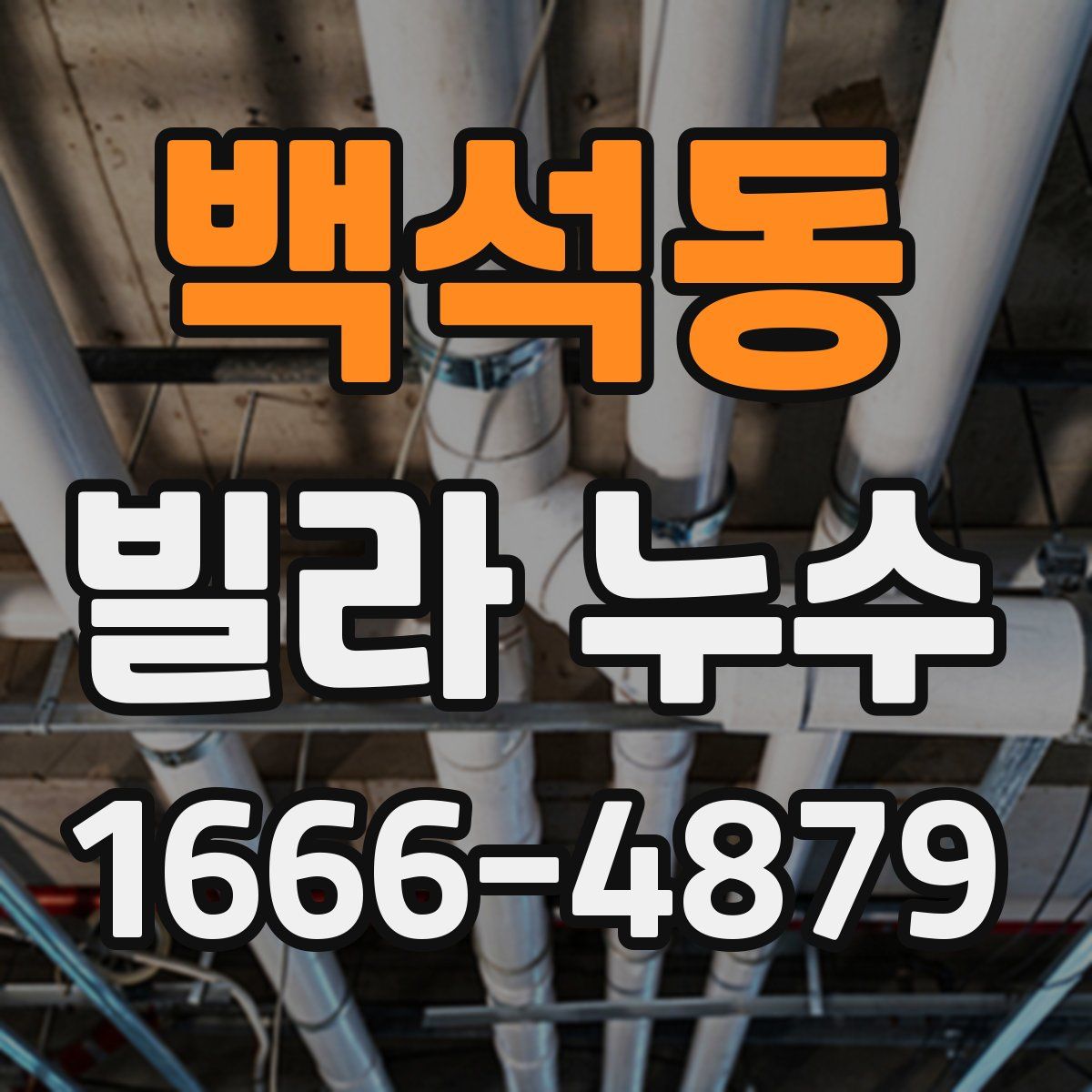 백석동 빌라 누수