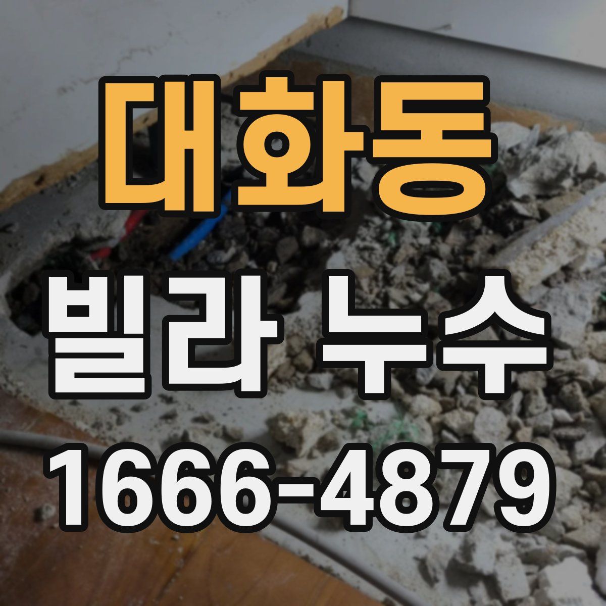 대화동 빌라 누수