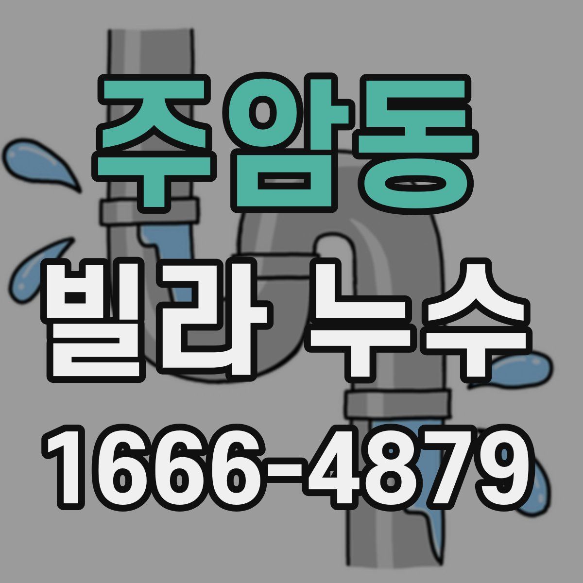 주암동 빌라 누수