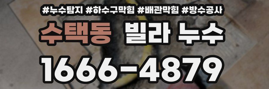 수택동 빌라 누수
