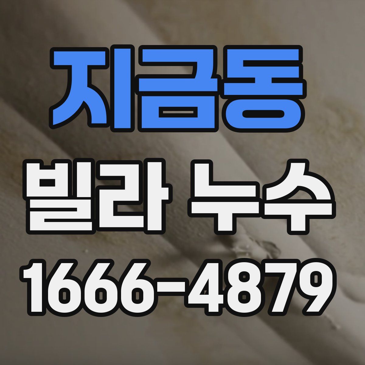 지금동 빌라 누수