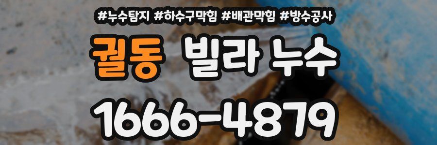 궐동 빌라 누수