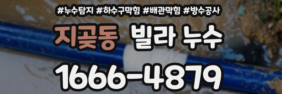 지곶동 빌라 누수
