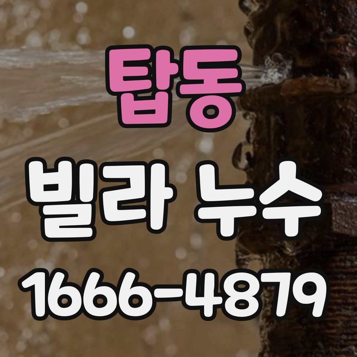 탑동 빌라 누수