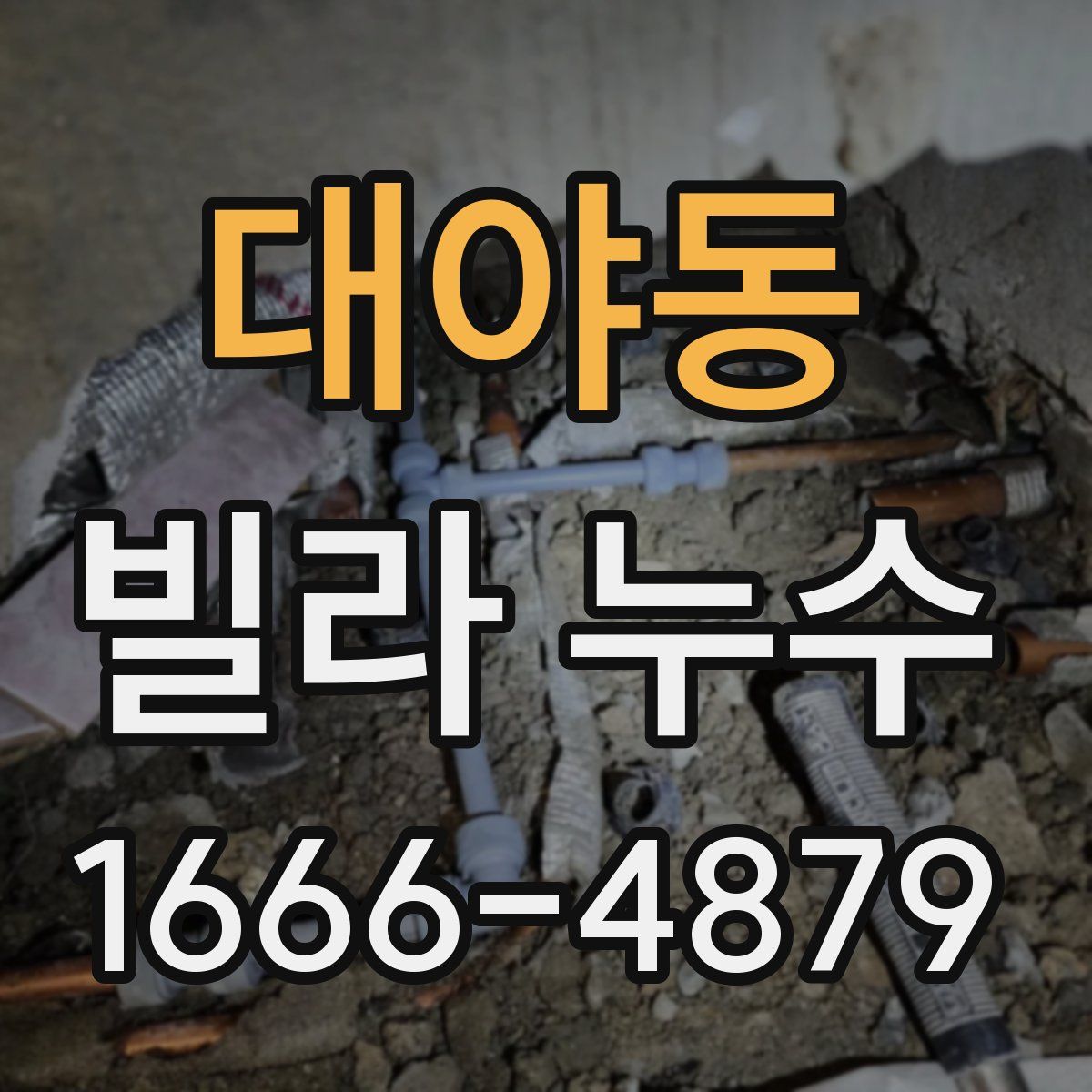 대야동 빌라 누수
