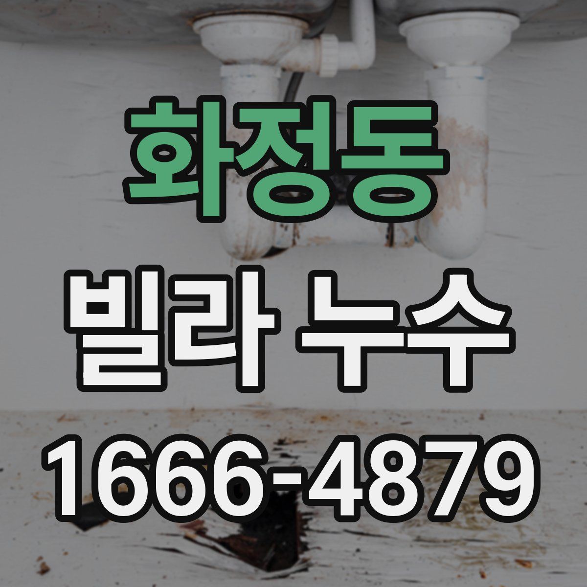 화정동 빌라 누수