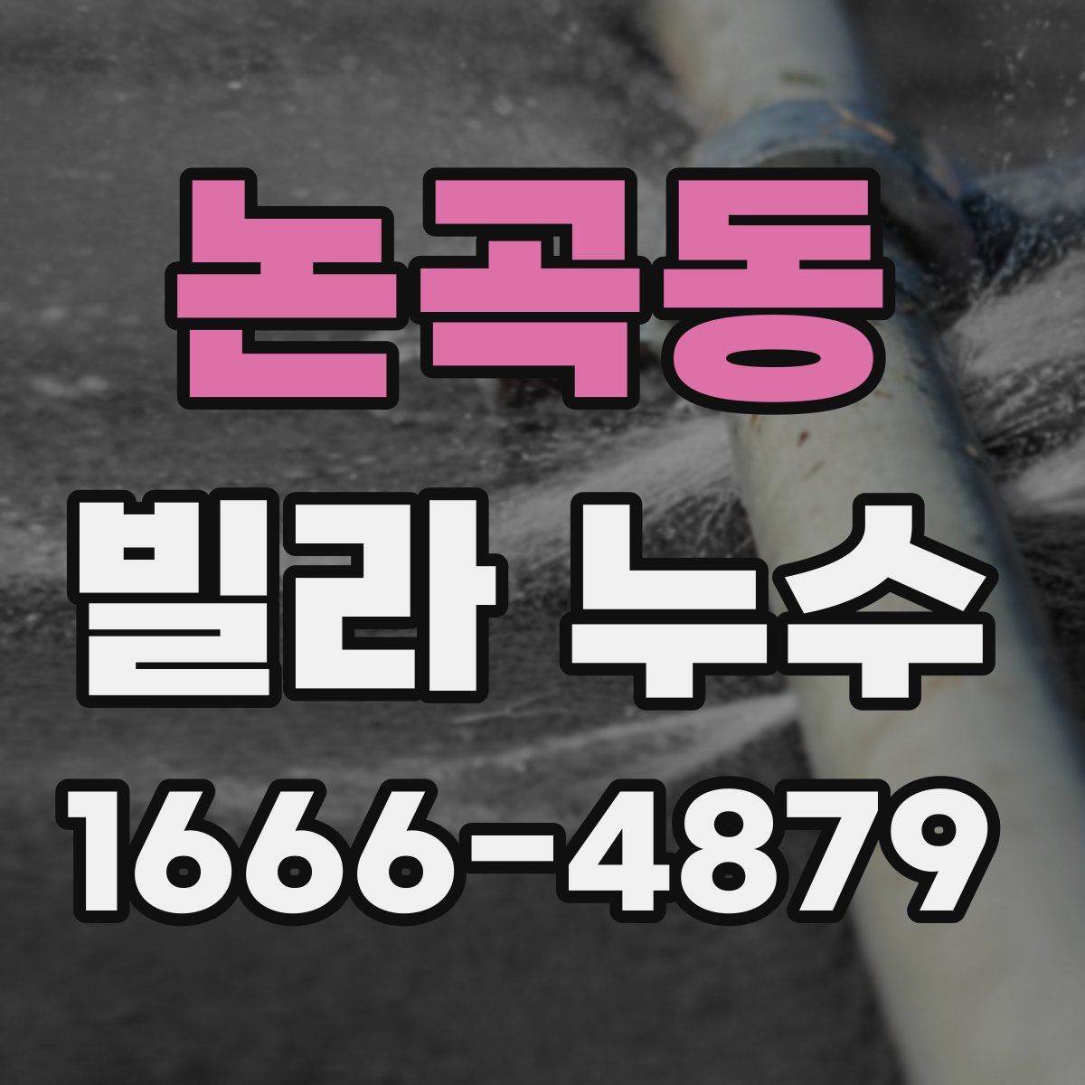논곡동 빌라 누수