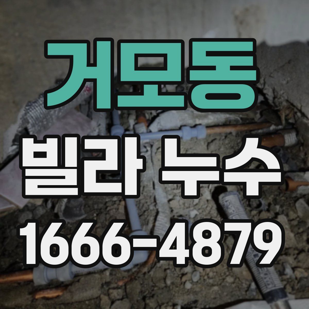 거모동 빌라 누수