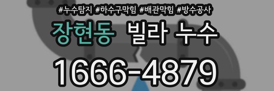 장현동 빌라 누수
