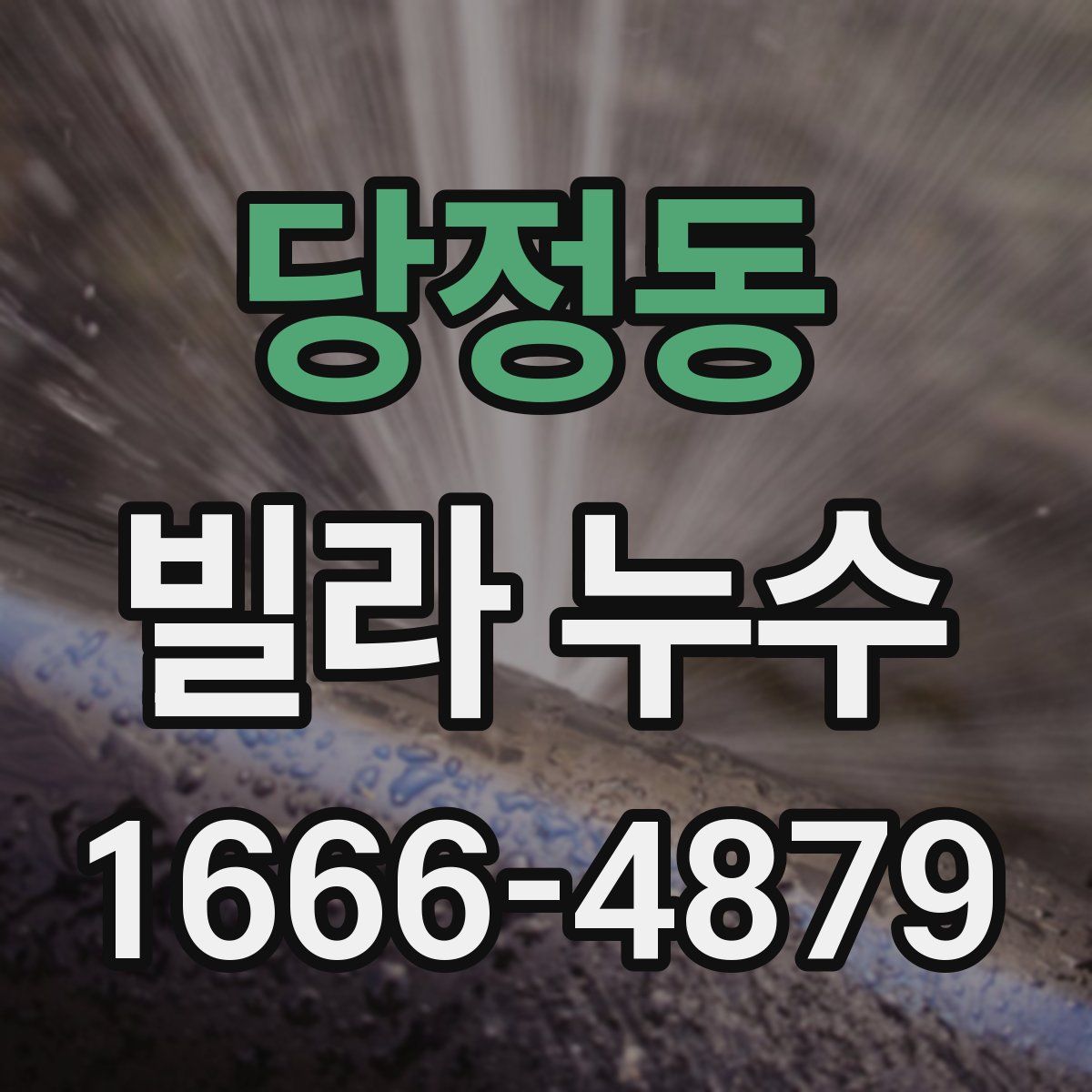 당정동 빌라 누수