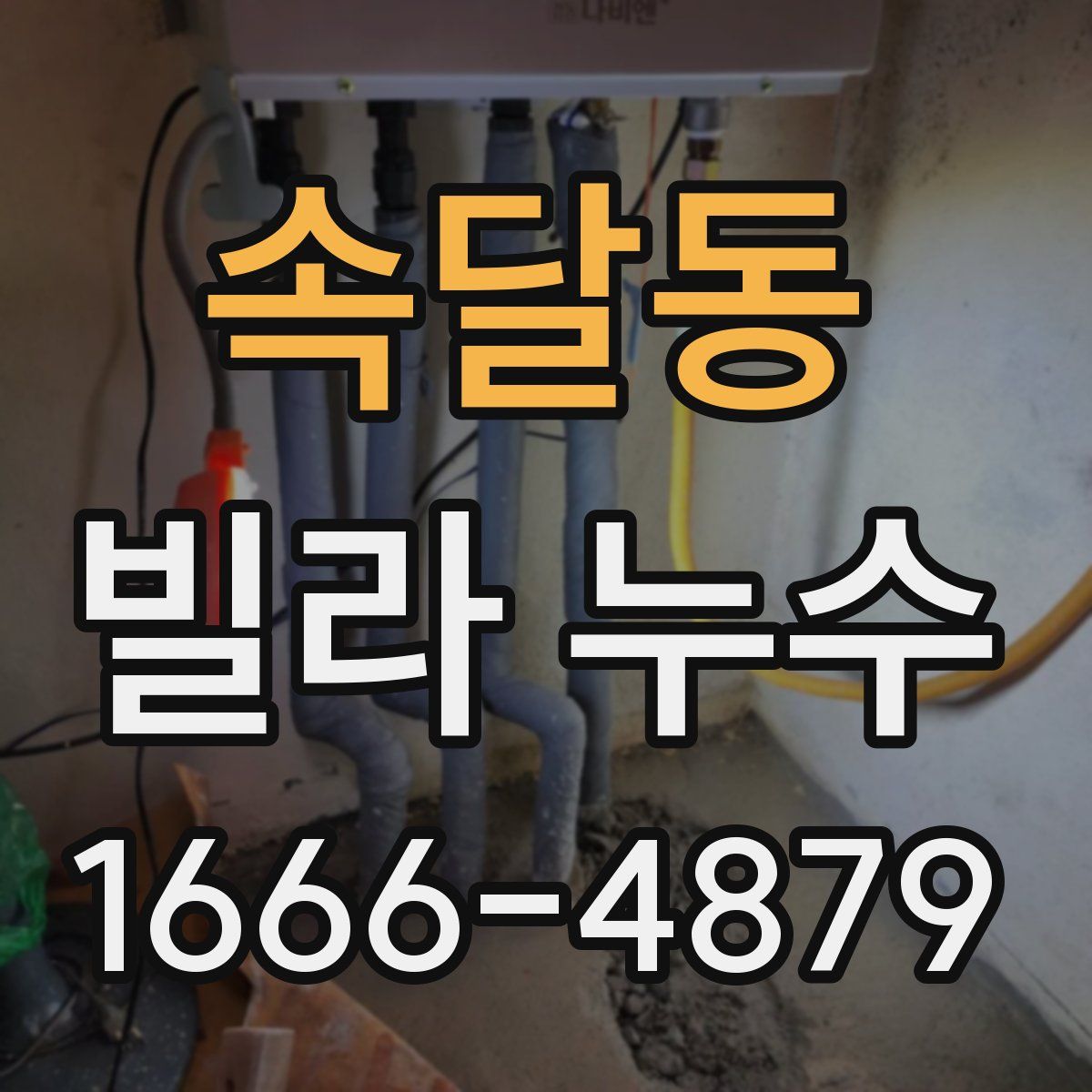 속달동 빌라 누수