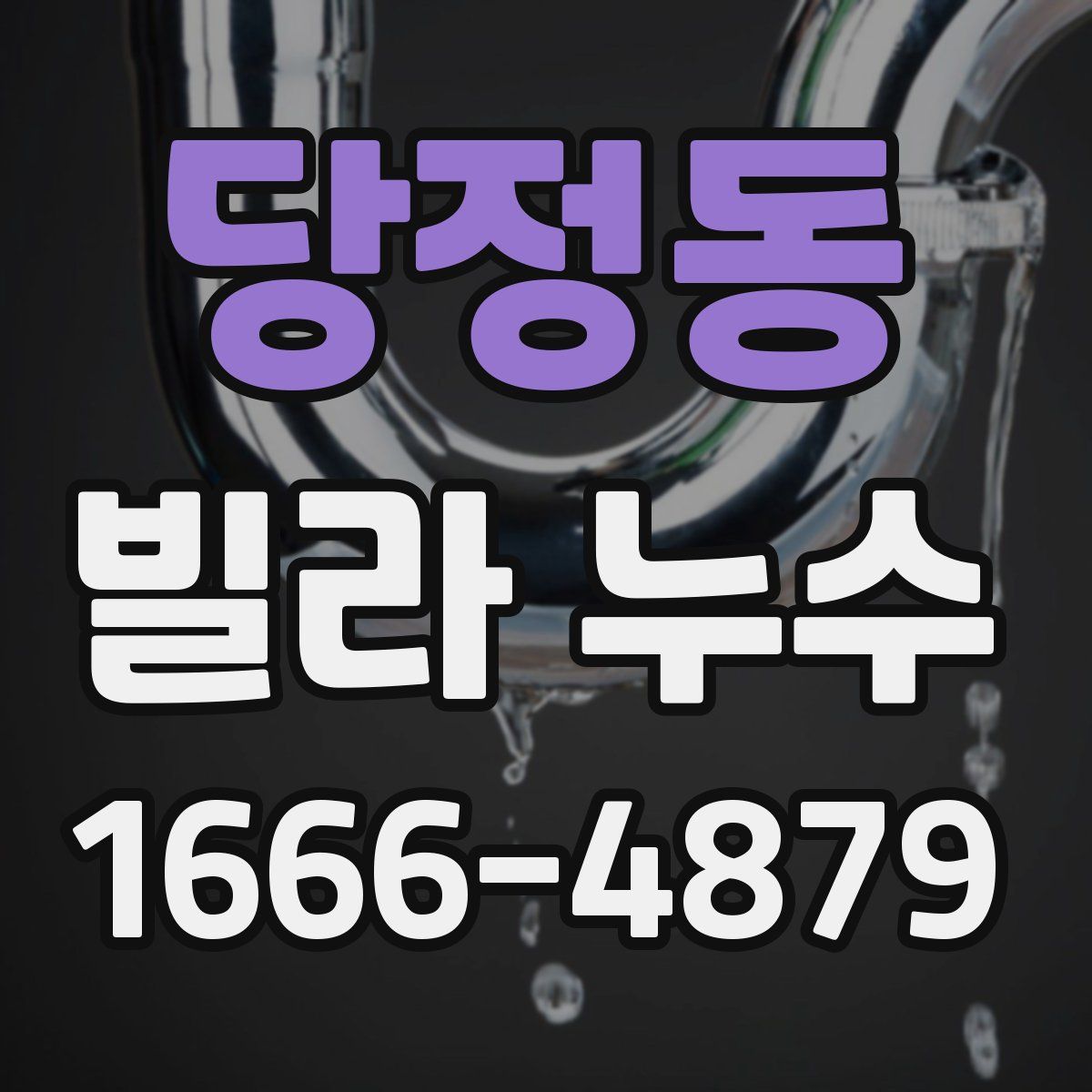당정동 빌라 누수