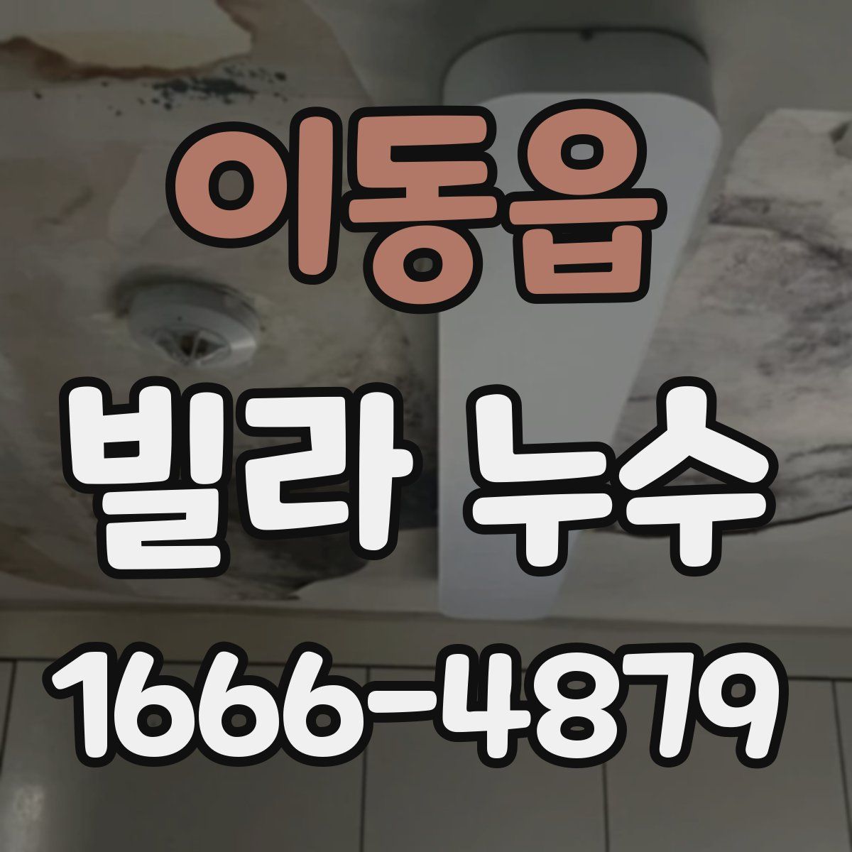 이동읍 빌라 누수