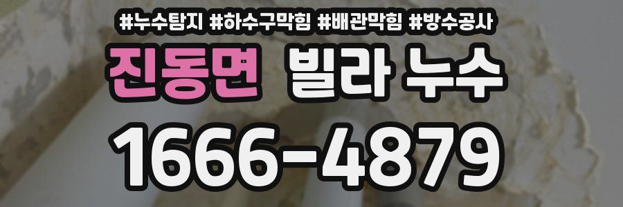 진동면 빌라 누수