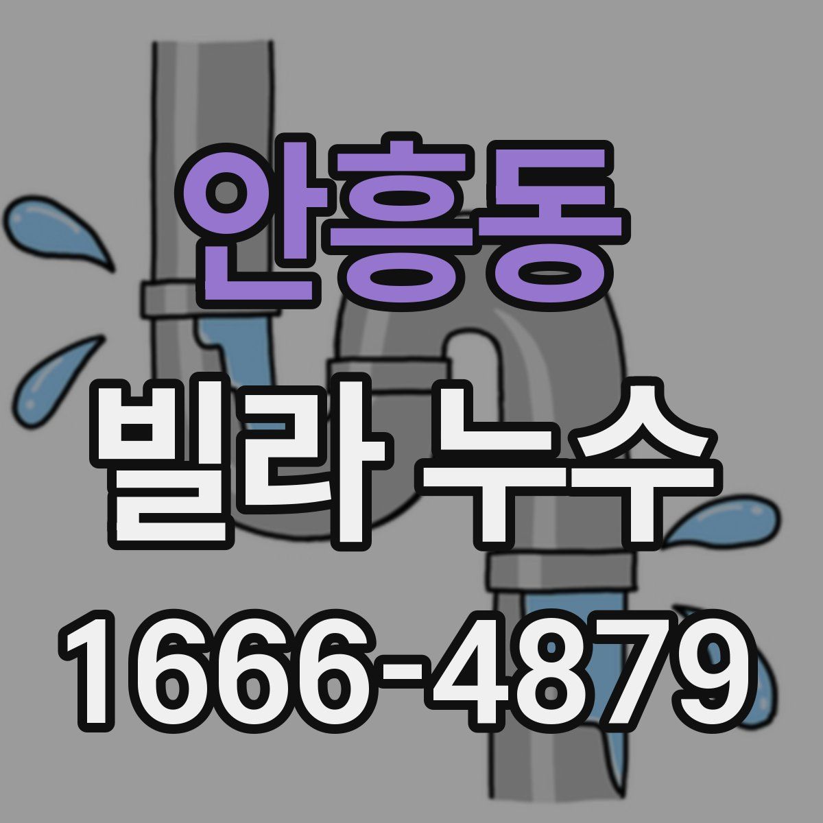 안흥동 빌라 누수