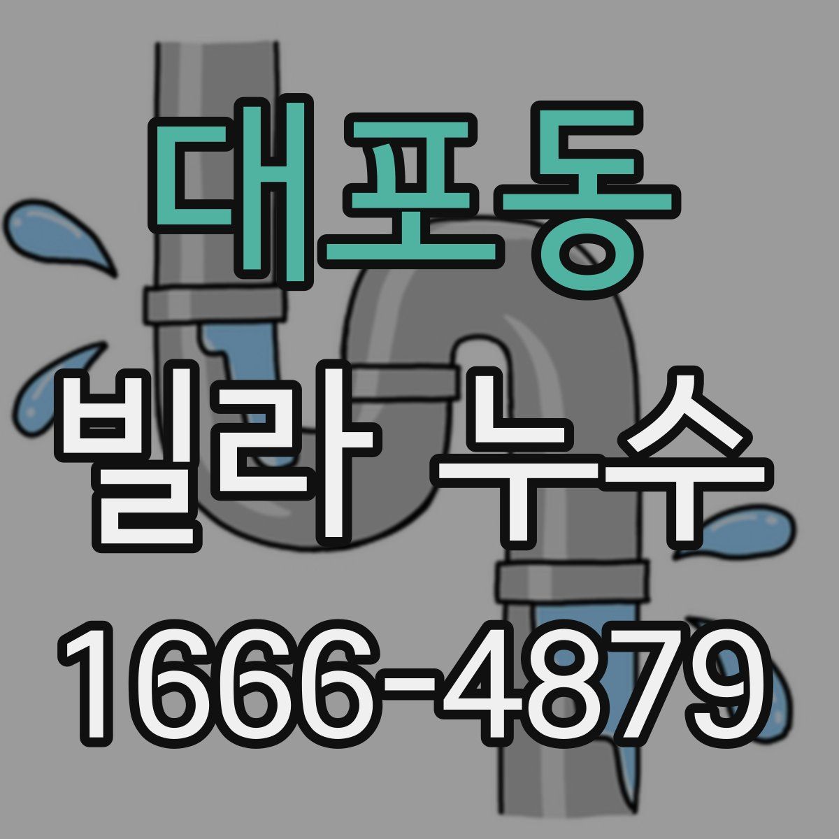 대포동 빌라 누수