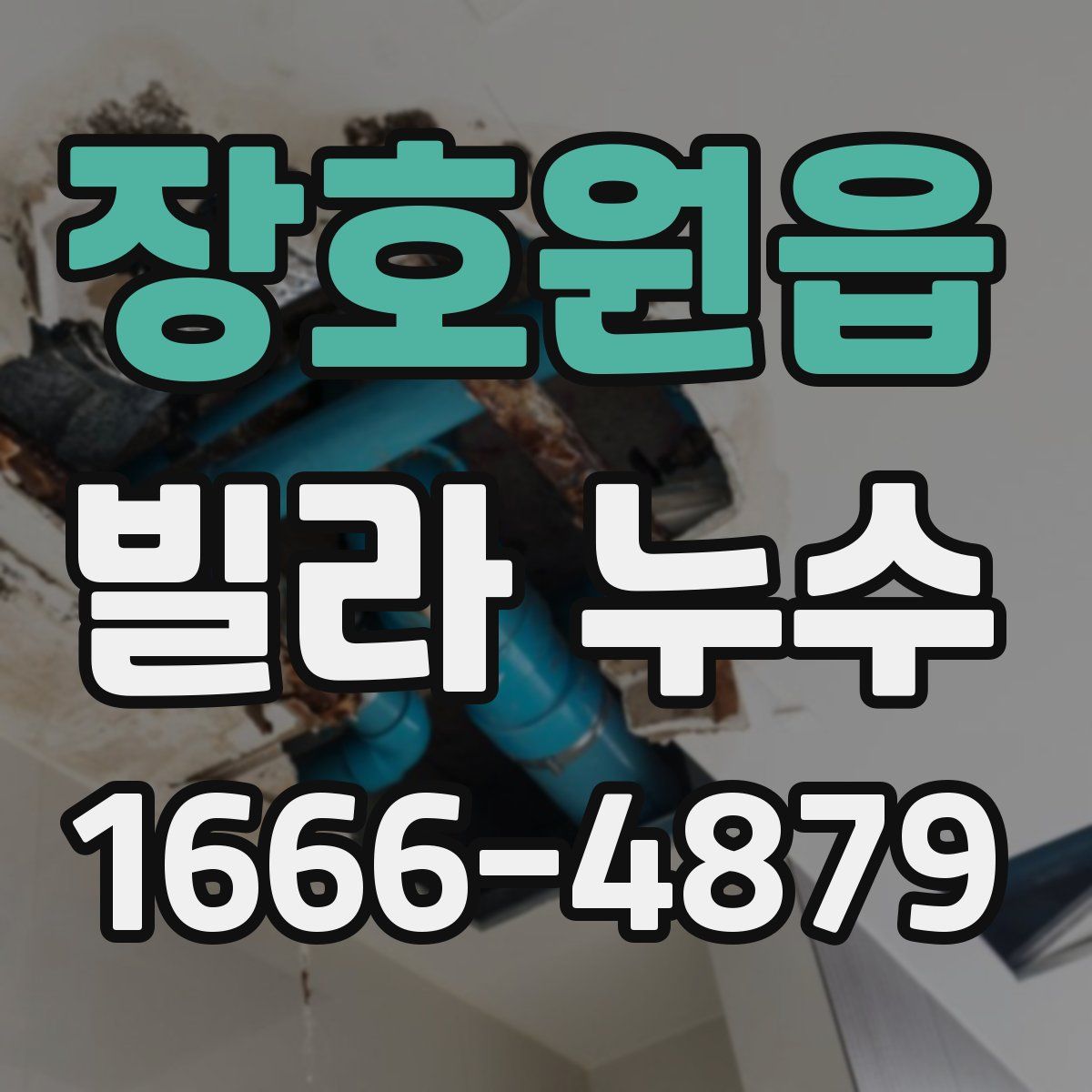 장호원읍 빌라 누수