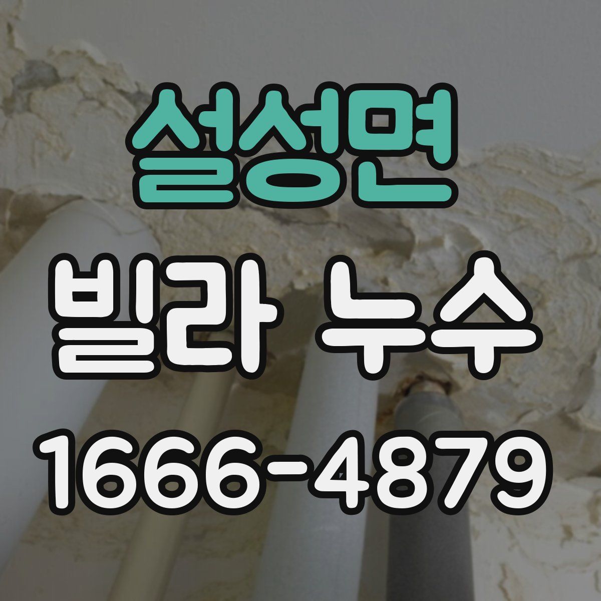 설성면 빌라 누수