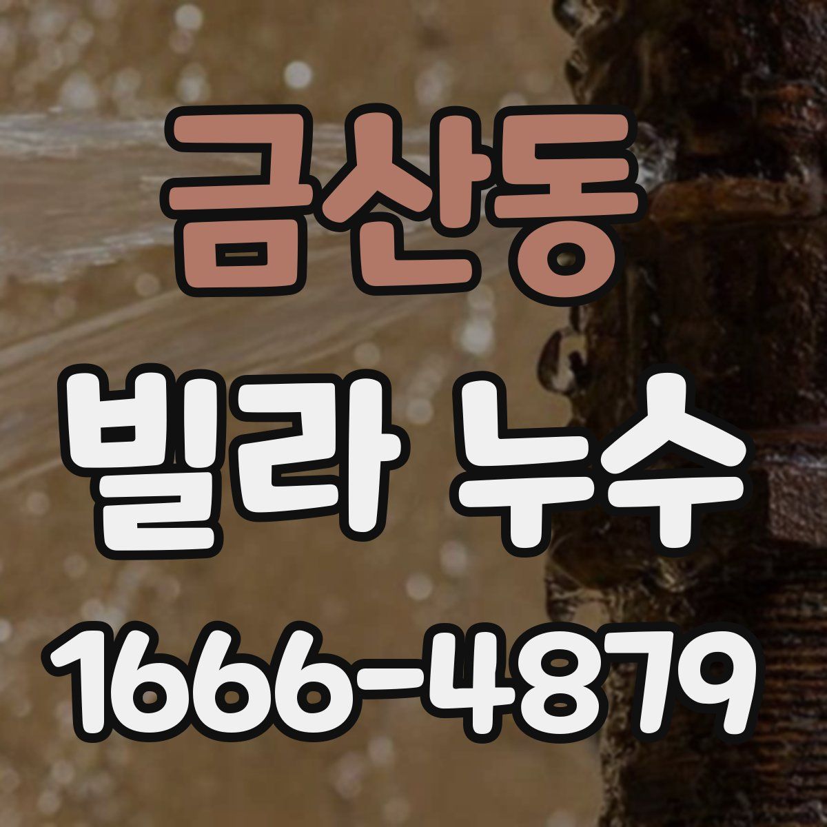 금산동 빌라 누수