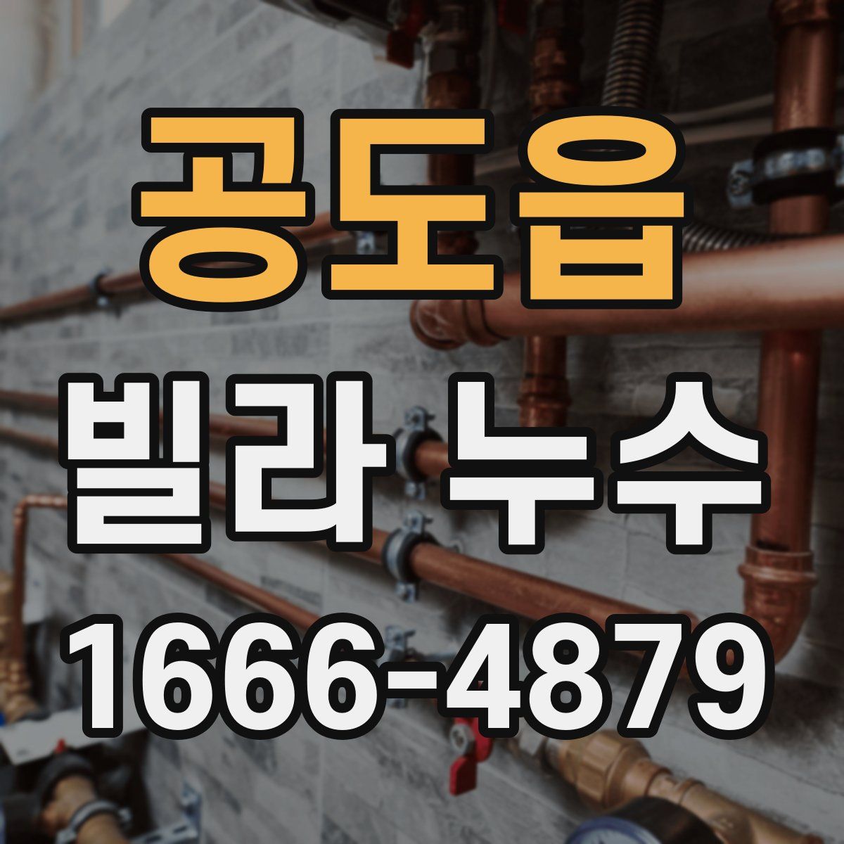 공도읍 빌라 누수