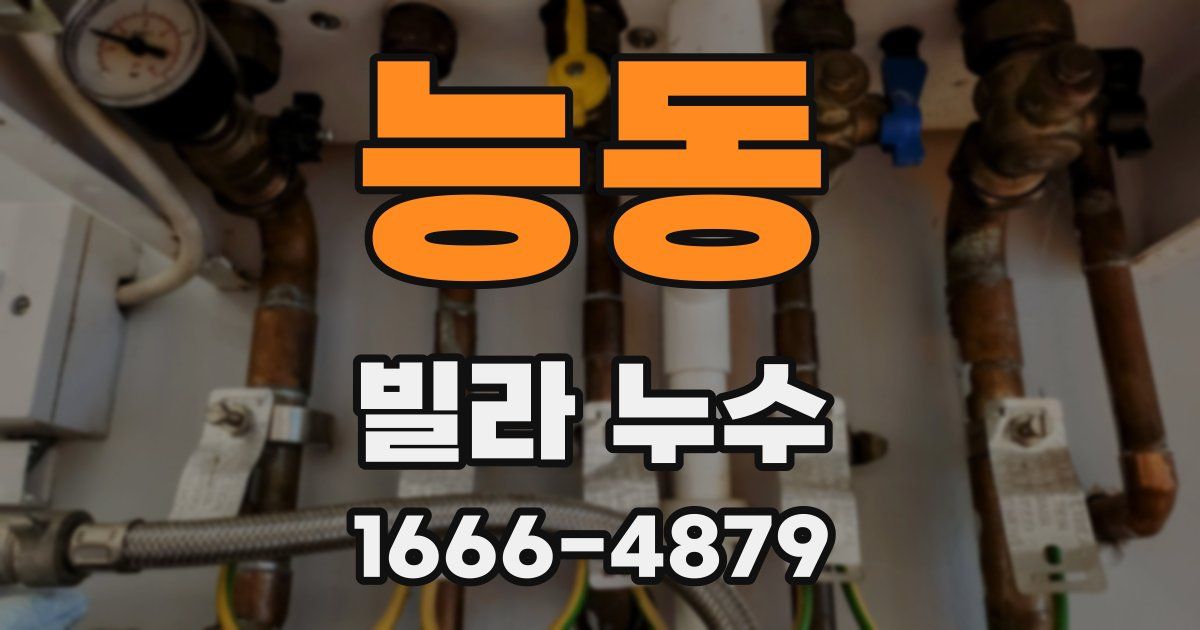 능동 빌라 누수