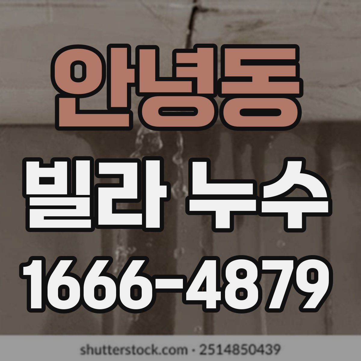 안녕동 빌라 누수