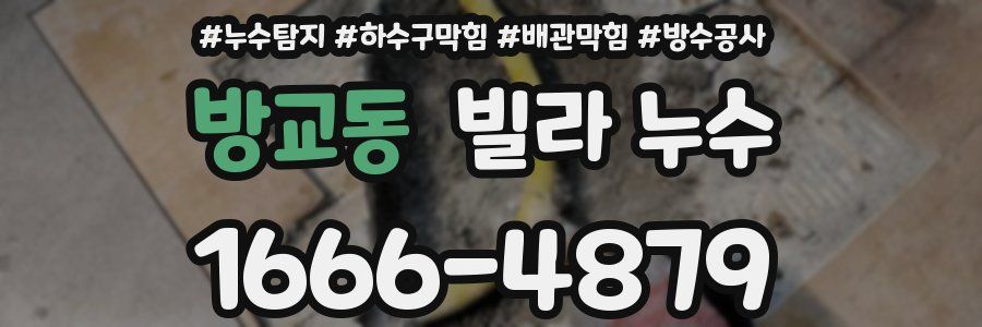 방교동 빌라 누수