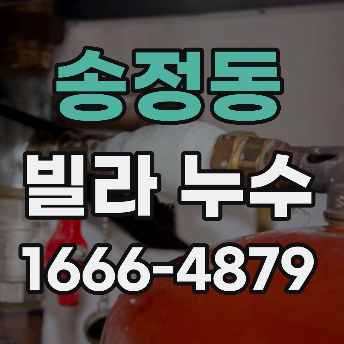 송정동 빌라 누수