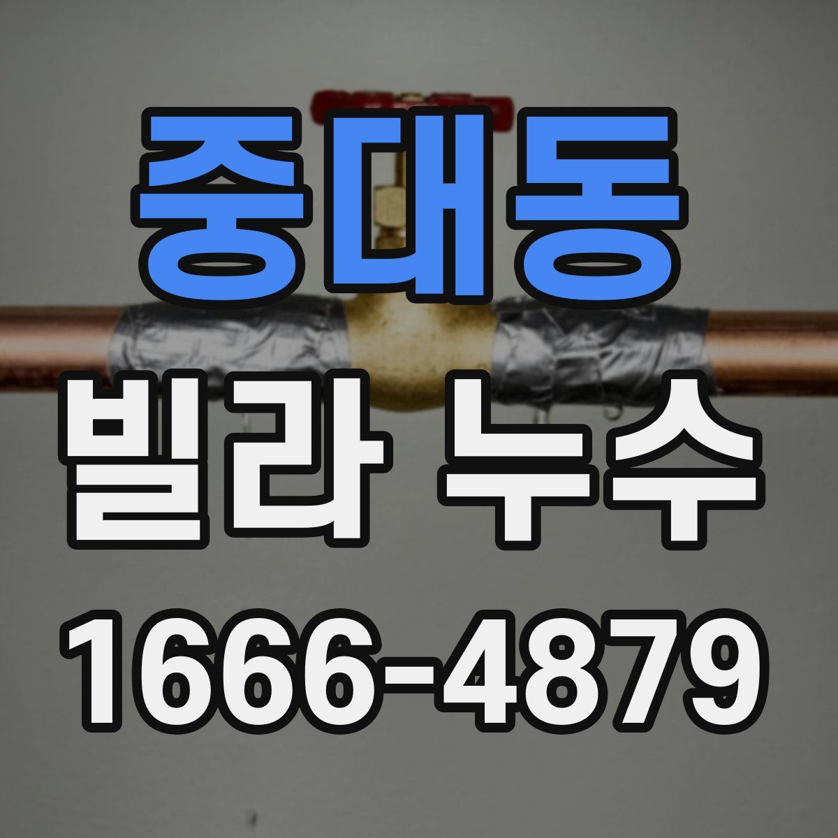 중대동 빌라 누수